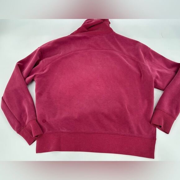 Lululemon Softstreme Turtleneck Pullover Pomegranate Size 4 - Picture 6 of 9